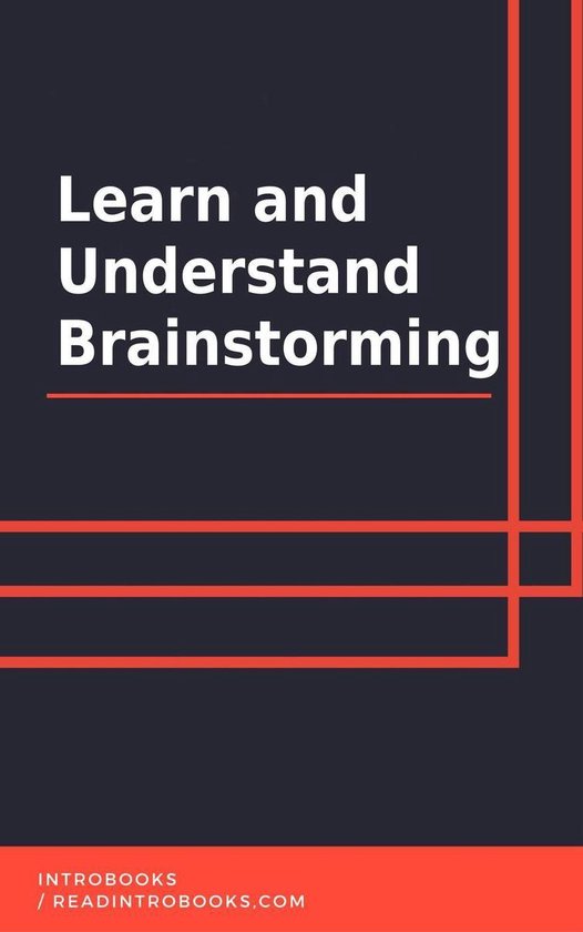 Learn and Understand Brainstorming - cover