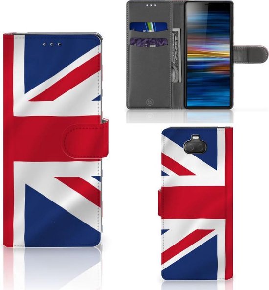 Olixar Lederen Stijl Sony Xperia XZ3 Portemonnee Case - Bruin