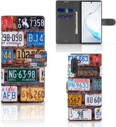 Telefoonhoesje met foto Geschikt voor Samsung Galaxy Note 10 Kentekenplaten