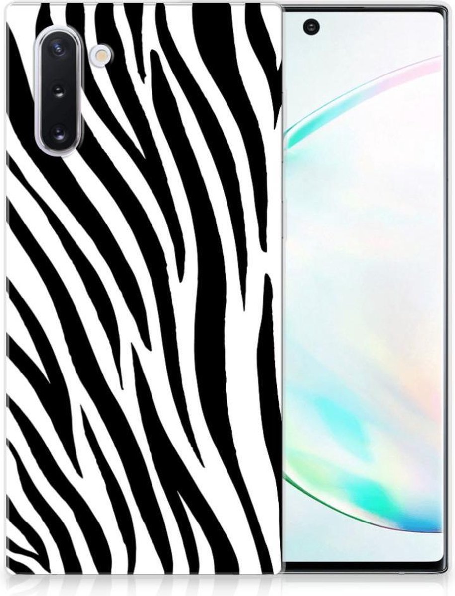 Samsung Galaxy Note 10 TPU Hoesje Zebra