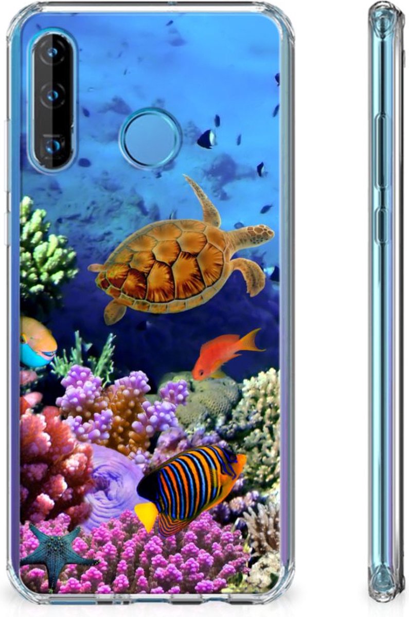 Huawei P30 Lite Case Anti-shock Vissen