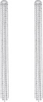 Swarovski Fit Oorstekers  - Zilver