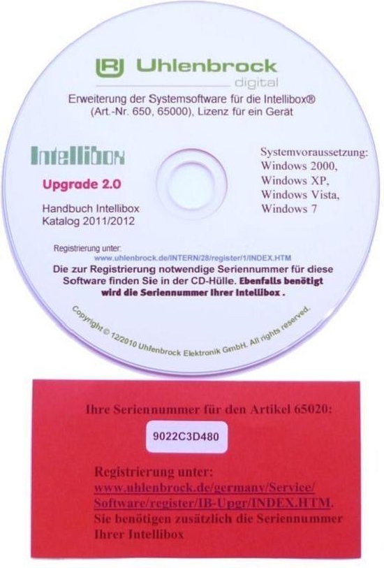 Foto: Uhlenbrock intellibox upgrade software 2 0 uh65020 