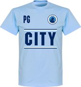 Manchester City Team PG T-Shirt - Lichtblauw - L