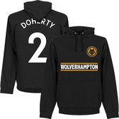 Wolverhampton Wanderers Doherty 2 Team Hoodie - Zwart - L