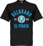 Belgrano Cordoba Established T-Shirt - Zwart  - M