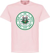 C'mon The Hoops Celtic Logo T-Shirt - Roze - L