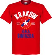 Wisla Krakow Established T-Shirt - Rood - XXXXL