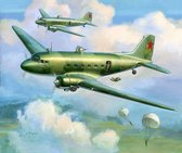 Zvezda - Li-2 Soviet Transport Plane (Zve6140) - modelbouwsets, hobbybouwspeelgoed voor kinderen, modelverf en accessoires