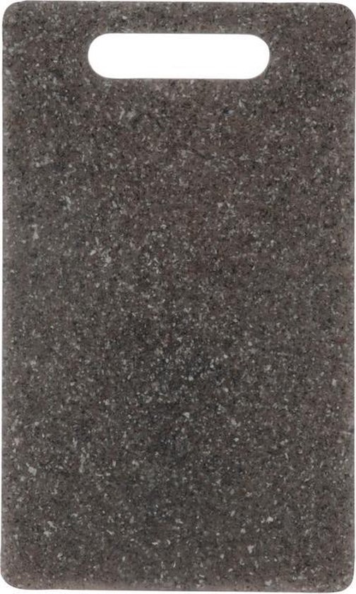 Grijze luxe snijplank 30 x 20 cm graniet steen look | bol.com