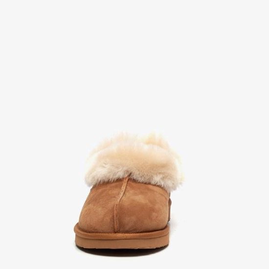 | Hush Puppies suede dames pantoffels Cognac Maat 42 | Hush Puppies suede dames pantoffels Cognac Maat 42