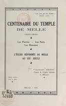 Centenaire du temple de Melle, 1836-1936