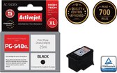 ActiveJet AC-540RX-inkt voor Canon-printer; Canon PG-540 XL-vervanging; Premie; 15 ml; zwart.