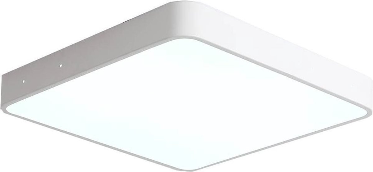 kiem schuur Denk vooruit LED Plafondlamp Vierkant Wit 40 cm met ingebouwde LED - Saniled Spechio  Plafonnière | bol.com