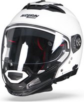 Nolan N70-2 GT Classic 5 Metal Wit Integraalhelm - Motorhelm - Maat M