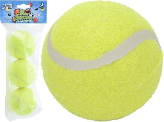 Balles de tennis - 3 Pièces - Jaune : : Sports et Loisirs