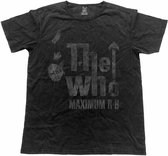 The Who Heren Tshirt -XL- Max R&B Vintage Zwart