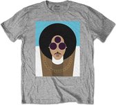 Prince - Art Official Age Heren T-shirt - L - Grijs