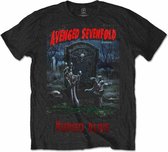 Avenged Sevenfold - Buried Alive Tour 2012 Heren T-shirt - S - Zwart