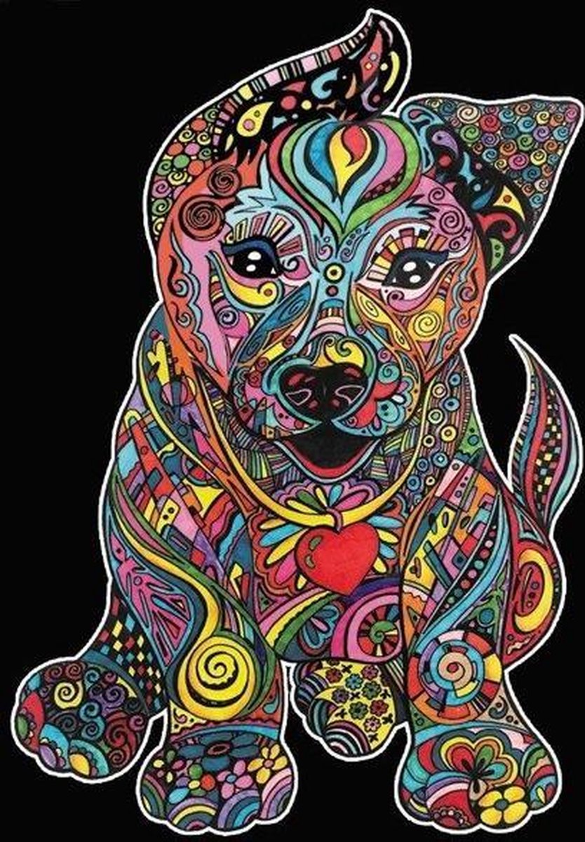 Hondje Colorvelvet