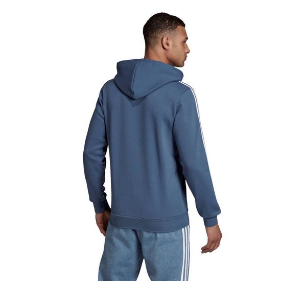 | adidas Essentials 3 Stripes vest heren blauwwit Adidas Essentials 3 Stripes vest heren blauwwit (vesten