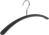De Kledinghanger Gigant - 4 x Garderobehanger Cloud kunststof antraciet, 45 cm
