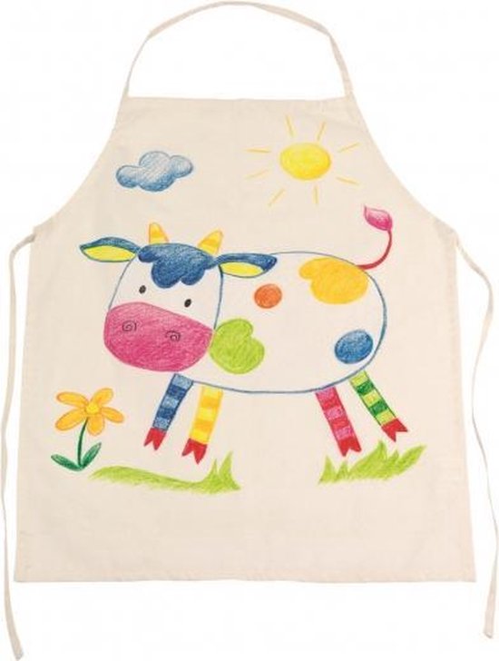 Lot De 10 Tabliers Enfant Cuisine – Blanc Personnalisable, Pour Peinture, Poterie, Coloriage, Jardinage, Fêtes (2-12 Ans)