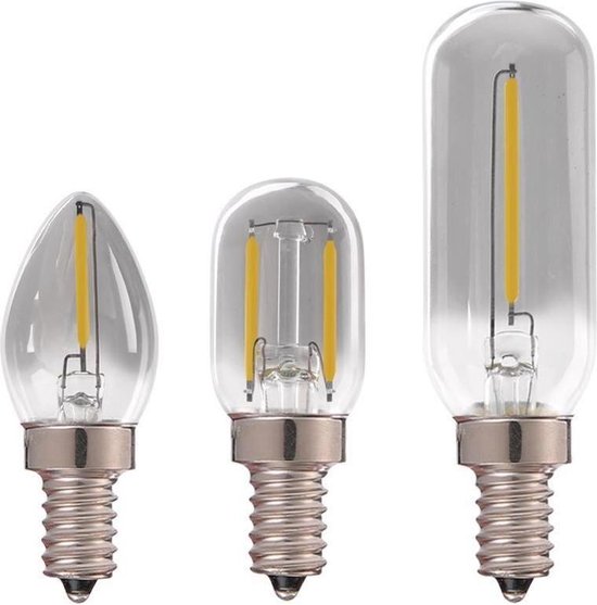 Aap vrouwelijk Bad Energielamp Dimmable E14 LED Filament Bulb 1W E14 220V E12 110V led lamp  Edison Retro... | bol.com