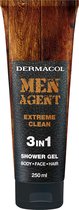 Dermacol - Shower Gel for Men 3in1 Extreme Clean Men Agent (Shower Gel) 250ml - 250ml