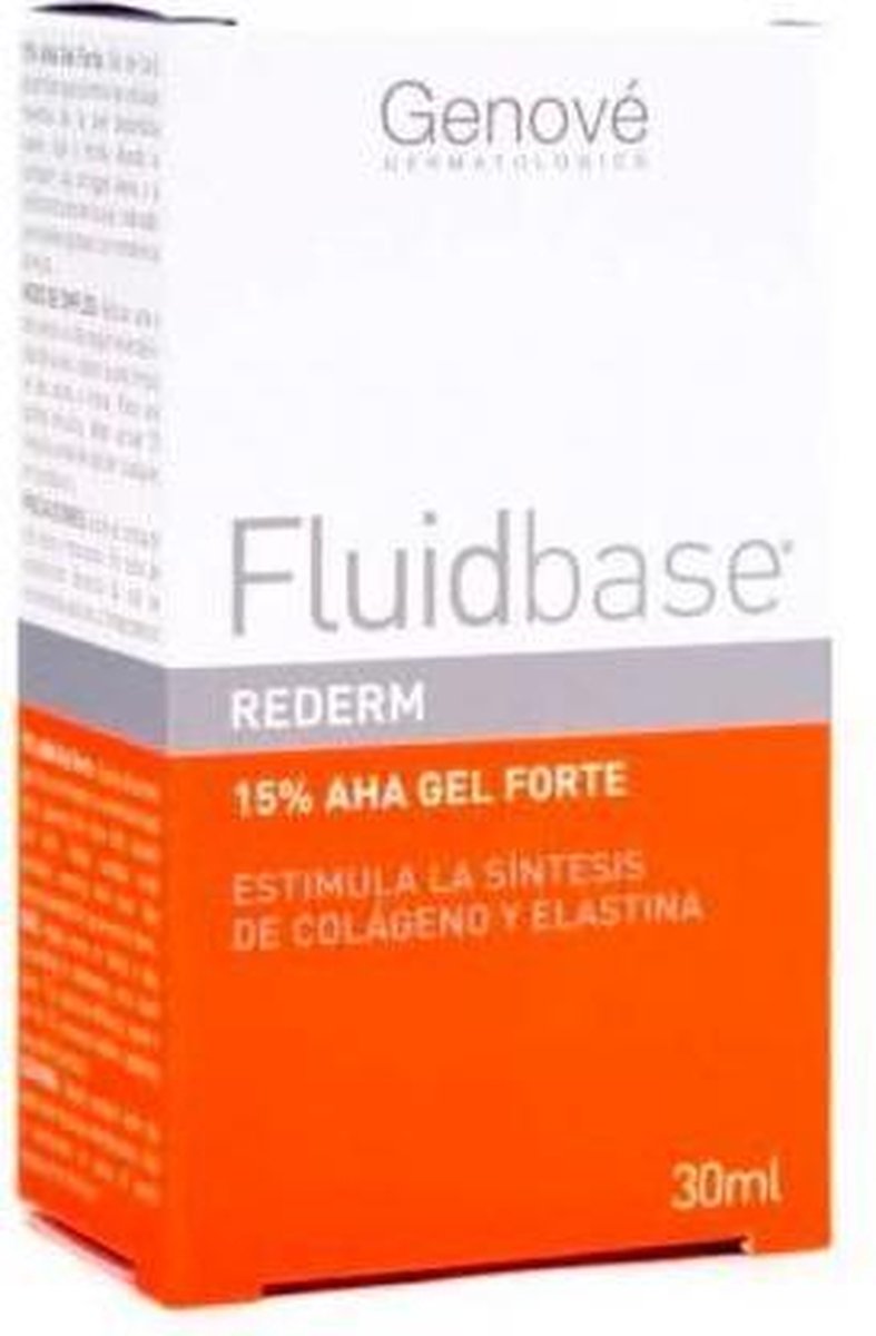 Genové Fluidbase Rederm 15 Aha Gel Forte 30ml