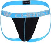 Andrew Christian Happy Jock w/ Almost Naked Zwart - MAAT S - Heren Ondergoed - Jockstrap voor Man - Mannen Jock