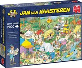 Jumbo Puzzel Jan Van Haasteren Kamperen in het Bos 2000 Stukjes