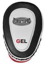Forseti Pro Handpads - Stootpads - Gel Professioneel - Wit met zwart