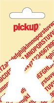 Pickup plakletter CooperBlack 40 mm - wit K