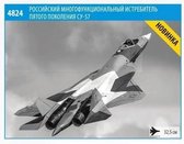 1:48 Zvezda 4824 Russian fifth-generation fighter SU-57 - Suchoi Plastic Modelbouwpakket
