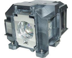 Beamerlamp geschikt voor de EPSON H434B beamer, lamp code ELPLP67 / V13H010L67. Bevat originele P-VIP lamp, prestaties gelijk aan origineel.
