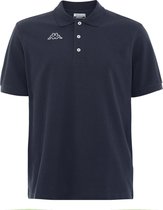 Kappa - Logo Life MSS polo  - Polo Heren - M - Donkerblauw