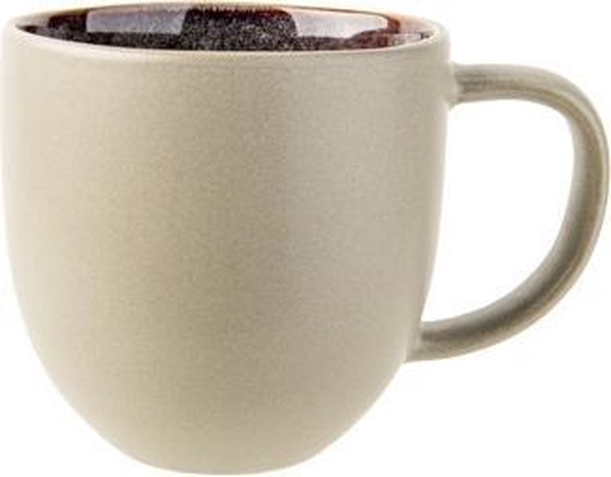 Oona-Sand-green - Beker - D9xh9cm - 34cl - Keramiek
