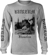 Burzum Longsleeve shirt -L- FILOSOFEM 3 Grijs