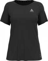 ODLO Maat S T-shirt s/s crew neck ESSENTIAL CHILL-TE - black - Vrouwen