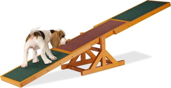 Relaxdays agility wip hond - hondenwip - agility toestel - behendigheid