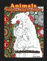 Animals Coloring book for Adults