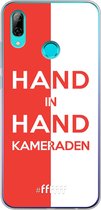 6F hoesje - geschikt voor Huawei P Smart (2019) -  Transparant TPU Case - Feyenoord - Hand in hand, kameraden #ffffff
