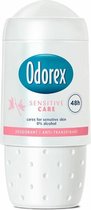 Bol.com 6x Odorex Deodorant Roller Sensitive Care 50 ml aanbieding
