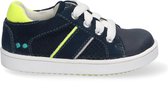 BunniesJR Pjotr Pit Jongens Lage Sneakers - Blauw - Nubuck - Veters