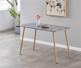 Sortio Home - Eetkamertafel Stockholm - Grijs - Hout