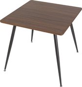 Baytex Eettafel 80 cm Arona Donker Bruin