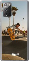 Samsung Galaxy Note 20 Hoesje Transparant TPU Case - Let's Skate #ffffff