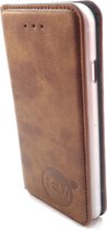 HEM hoesje geschikt voor Samsung Galaxy S10 Lite - Bronzed Brown Ultra Dun Portemonnee Hoesje - Lederen Wallet Case TPU - Book Case - Flip Cover - Boek - 360º beschermend Telefoonhoesje