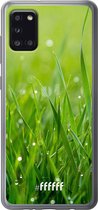 Samsung Galaxy A31 Hoesje Transparant TPU Case - Morning Dew #ffffff